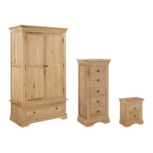 Union Rustic 3-tlg. Schlafzimmermöbel-Set Crownover | Wayfair.de